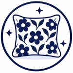 بالش طرحدار